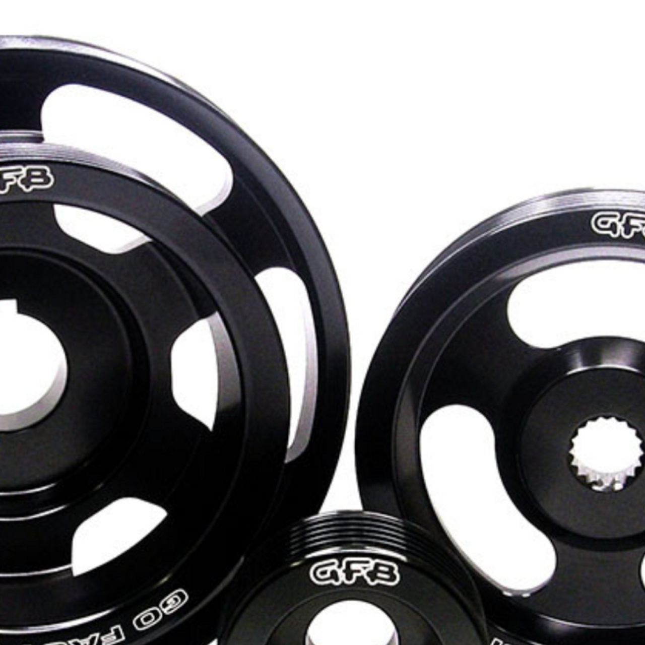 GFB 08+ WRX/STi / 09+ Forester / 03-09 LGT 3 pc Underdrive/Non-Underdrive Pulley Kit - 2014