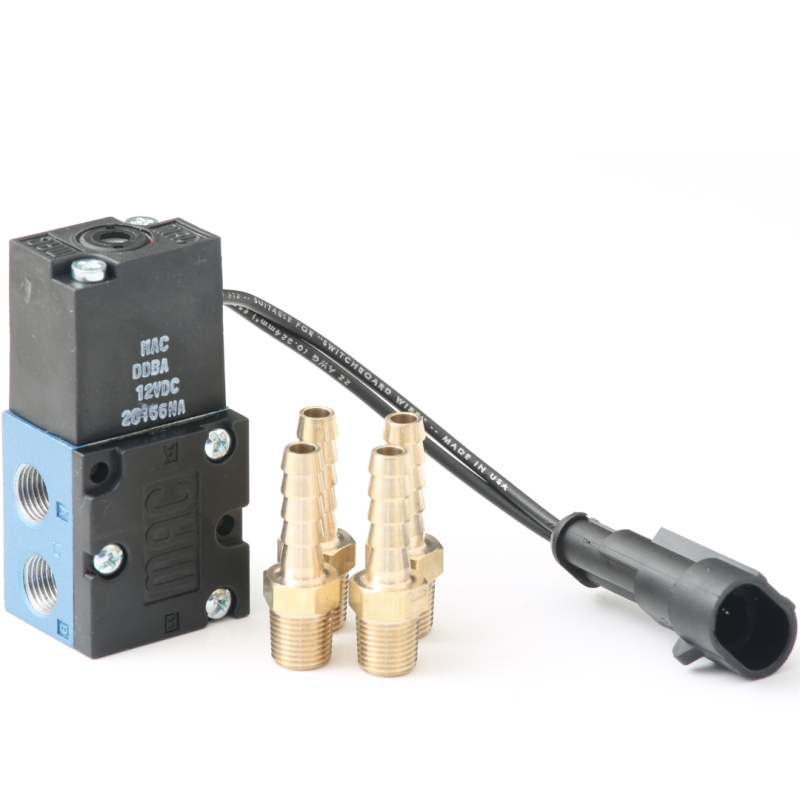 GFB G-Force 4-Port Solenoid (Includes 4 Hosetails) - 3845