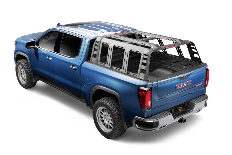 RealTruck 19-25 Chevy Silverado 1500 CC 4dr VoltStep Electric Running Board Kit - Bedliner Coating - 20404887T