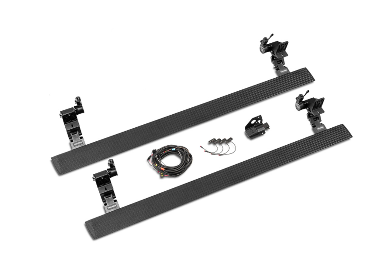 RealTruck 07-21 Toyota Tundra EC 4dr VoltStep Electric Running Board Kit - Tex. Blk - 20441580PC