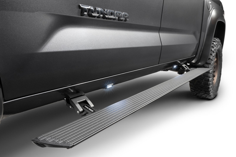 RealTruck 22-24 Toyota Tundra Crew Cab VoltStep Electric Running Board Kit - Tex. Blk - 20444587PC