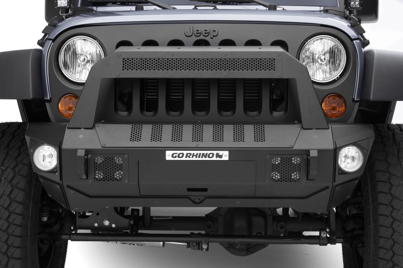Go Rhino 07-20 Jeep Wrangler JL/JLU/JK/JKU/Gladiator JT Trailline 10 Light Mount Bar - 25101T