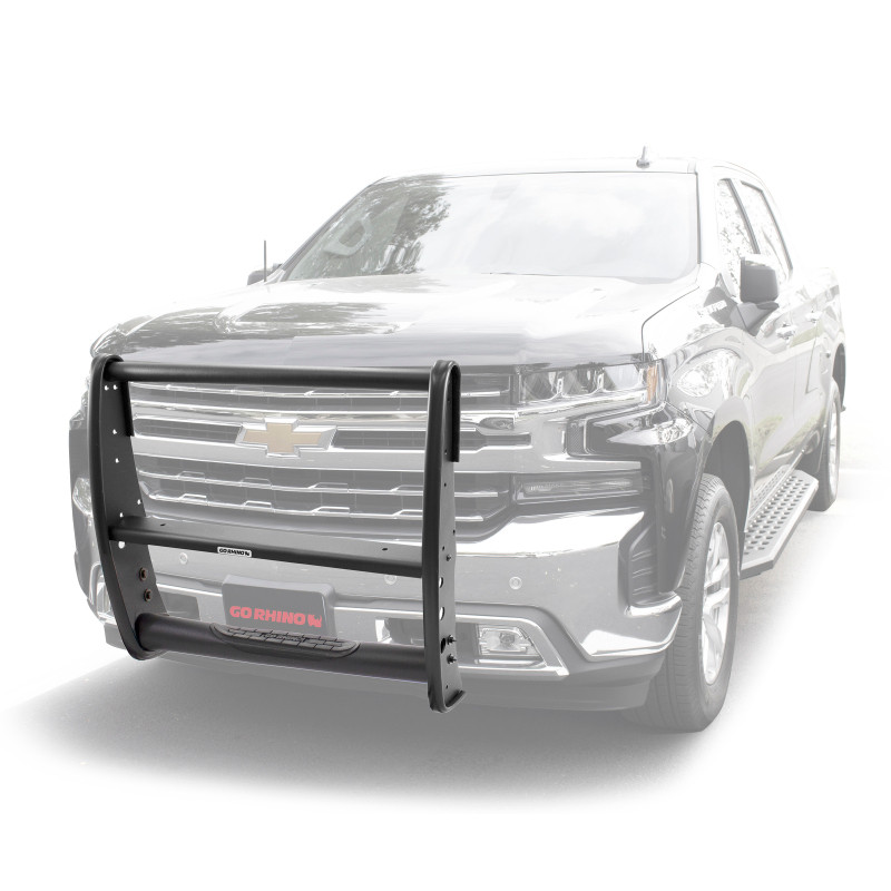 Go Rhino 19-20 Chevrolet Silverado 1500 3000 Extreme Series StepGuard - Textured Black - 3176T