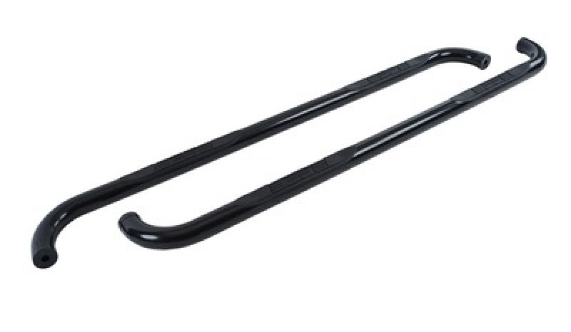Go Rhino 14-18 GMC Sierra 1500 4000 Series SideSteps - Cab Length - Black - 4077B