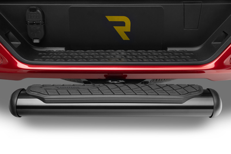 Go Rhino 4in Oval Hitch Step - Black - 460B