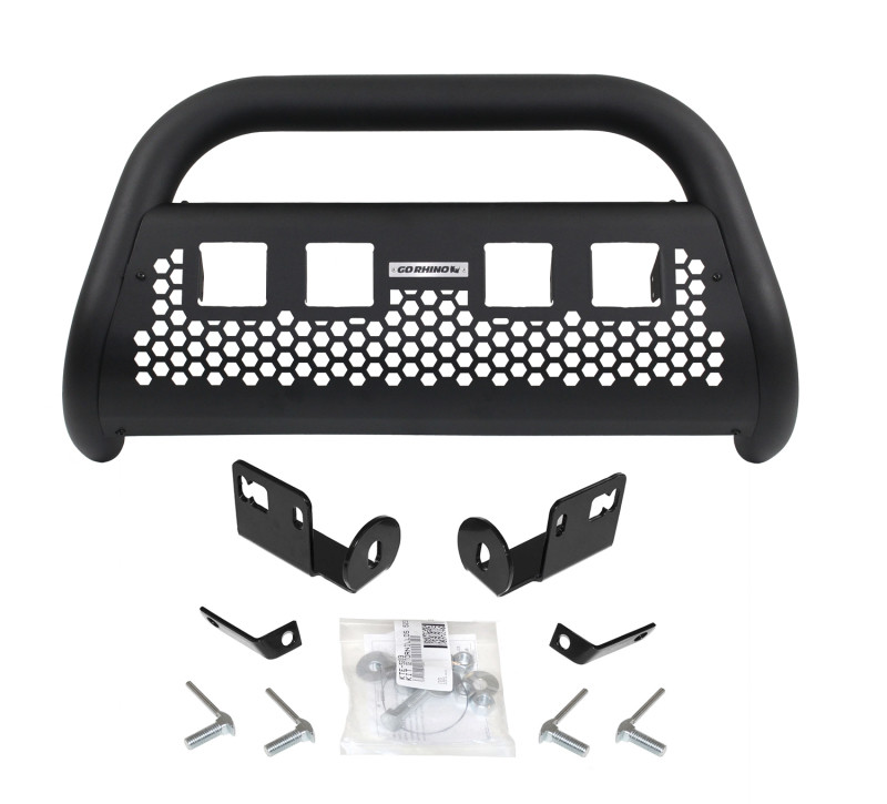 Go Rhino 14-15 Chevy 1500 RC2 LR 4 Lights Complete Kit w/Front Guard + Brkts - 55184T