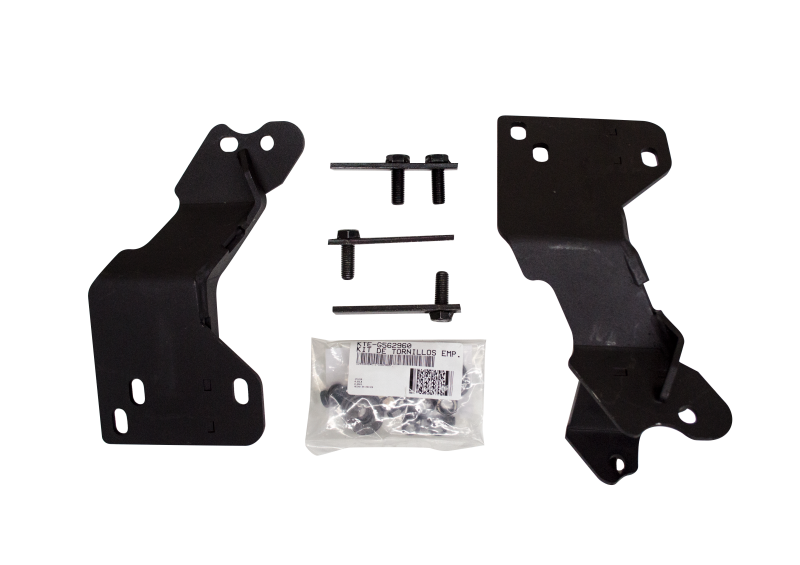 Go Rhino 16-18 Chevrolet Silverado RC4 & RC3 LR Brackets - Tex. Blk - 562960TK