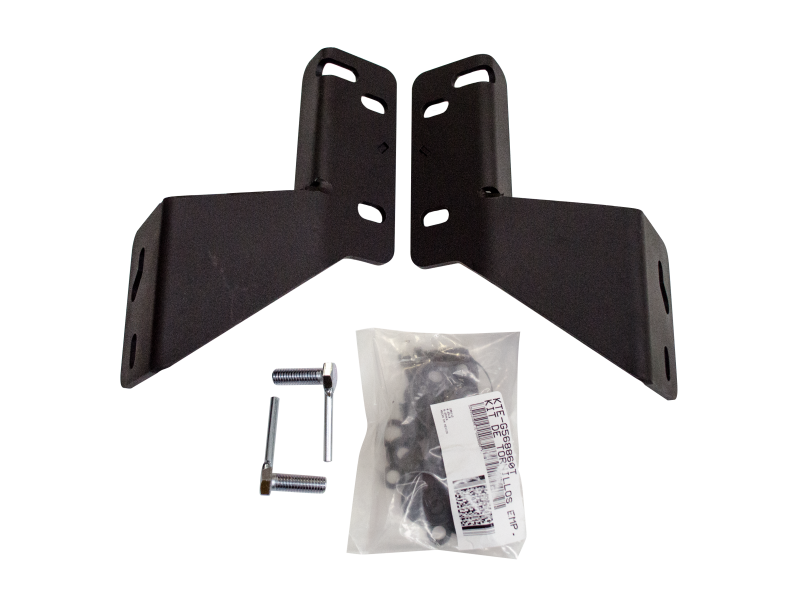 Go Rhino 15-22 Ford F-150 (Excl. Raptor/Active Park Assist) RC4 & RC3 LR Brackets - Tex. Blk - 568860TK