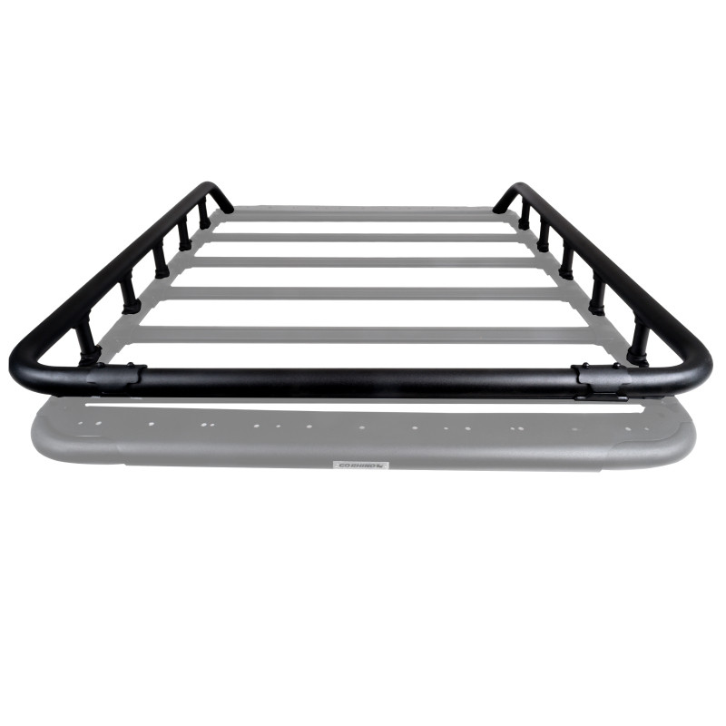 Go Rhino SRM500 Tri-Rail Kit (For 65in. Long Rack) - Tex. Blk (Rails ONLY - Req. Platform) - 5935062T