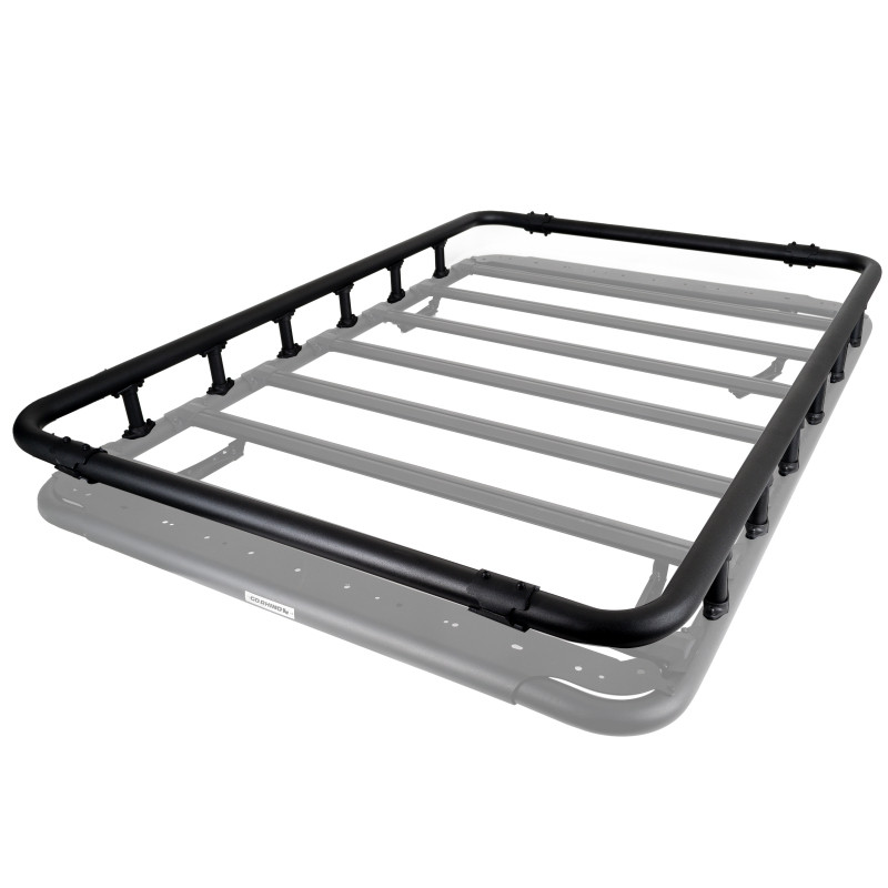 Go Rhino SRM500 Quad Rail Kit (For 75in. Long Rack) - Tex. Blk (Rails ONLY - Req. Platform) - 5935073T