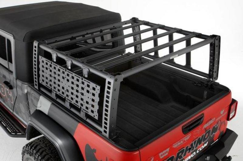 Go Rhino 19-21 Jeep Gladiator XRS Overland Xtreme Rack - Black - 5950000T