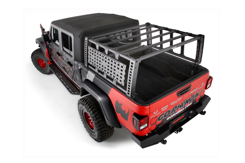 Go Rhino 19-21 Jeep Gladiator XRS Overland Xtreme Rack - Black - 5950000T