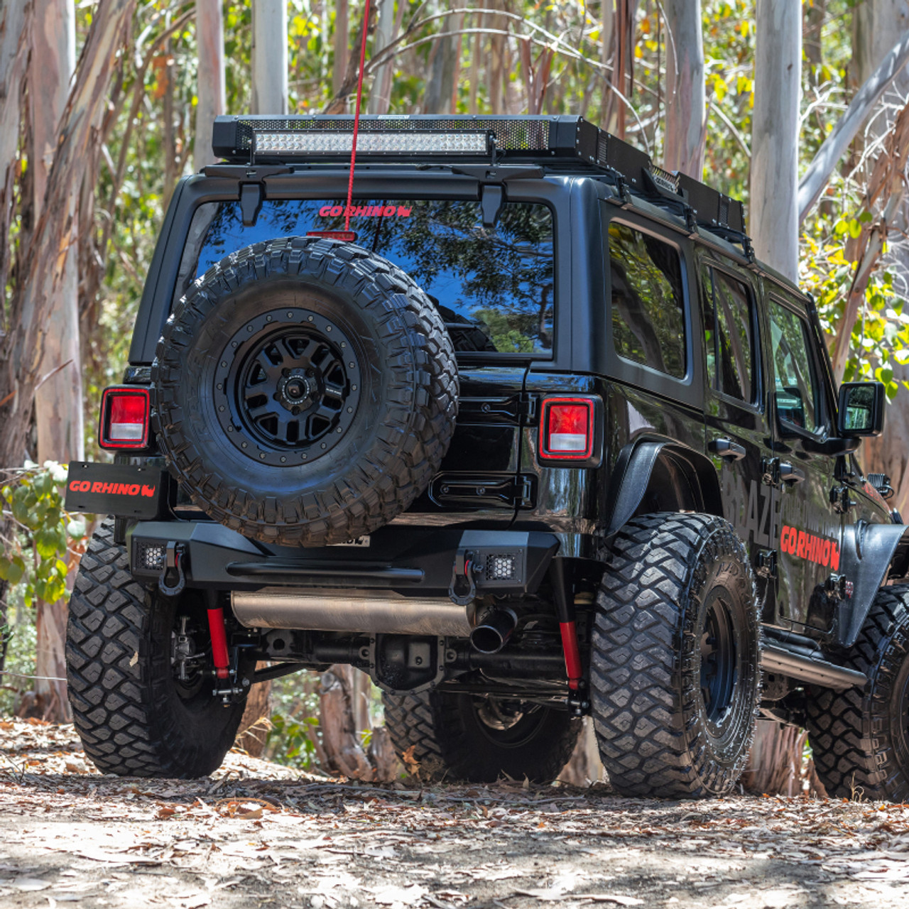 Go Rhino 18-20 Jeep Wrangler JL/JLU Light Mount - up to 30in LED - 599501T