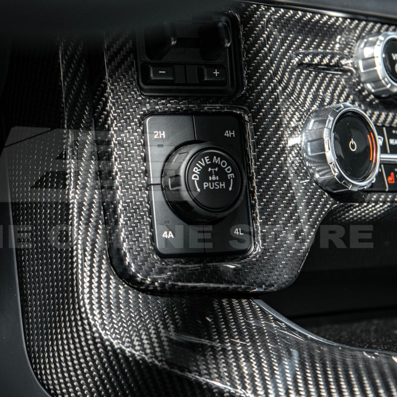 EOS Carbon Fiber Center Dash Trim - 21+ Ford F-150