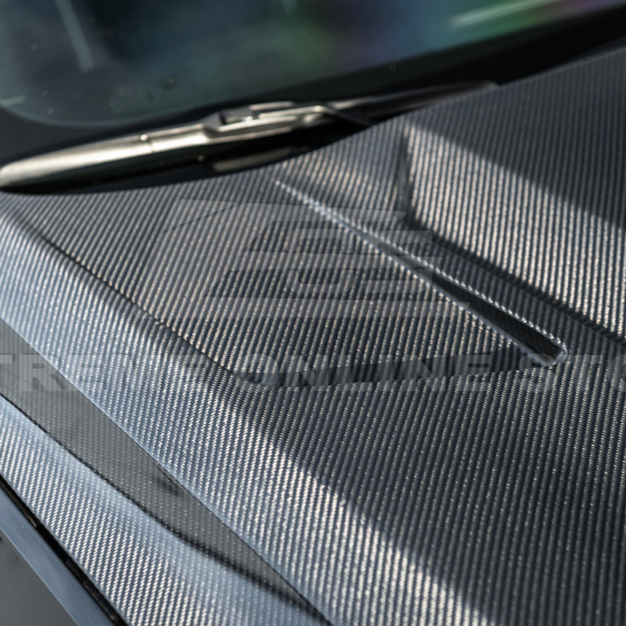 EOS Carbon Fiber Vented Hood - Cadillac CT5-V Blackwing (HOOD-1071-BKCF)