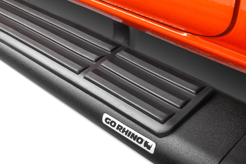 Go Rhino 6in OE Xtreme SideSteps - Tex Blk - 80in - 660080T