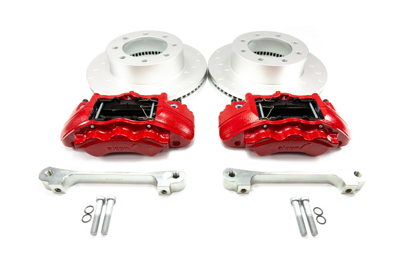 Alcon 2017+ Ford F250-F350 363x38mm Rotors 6 Piston Brake Kit - Front - BKF1559AX52
