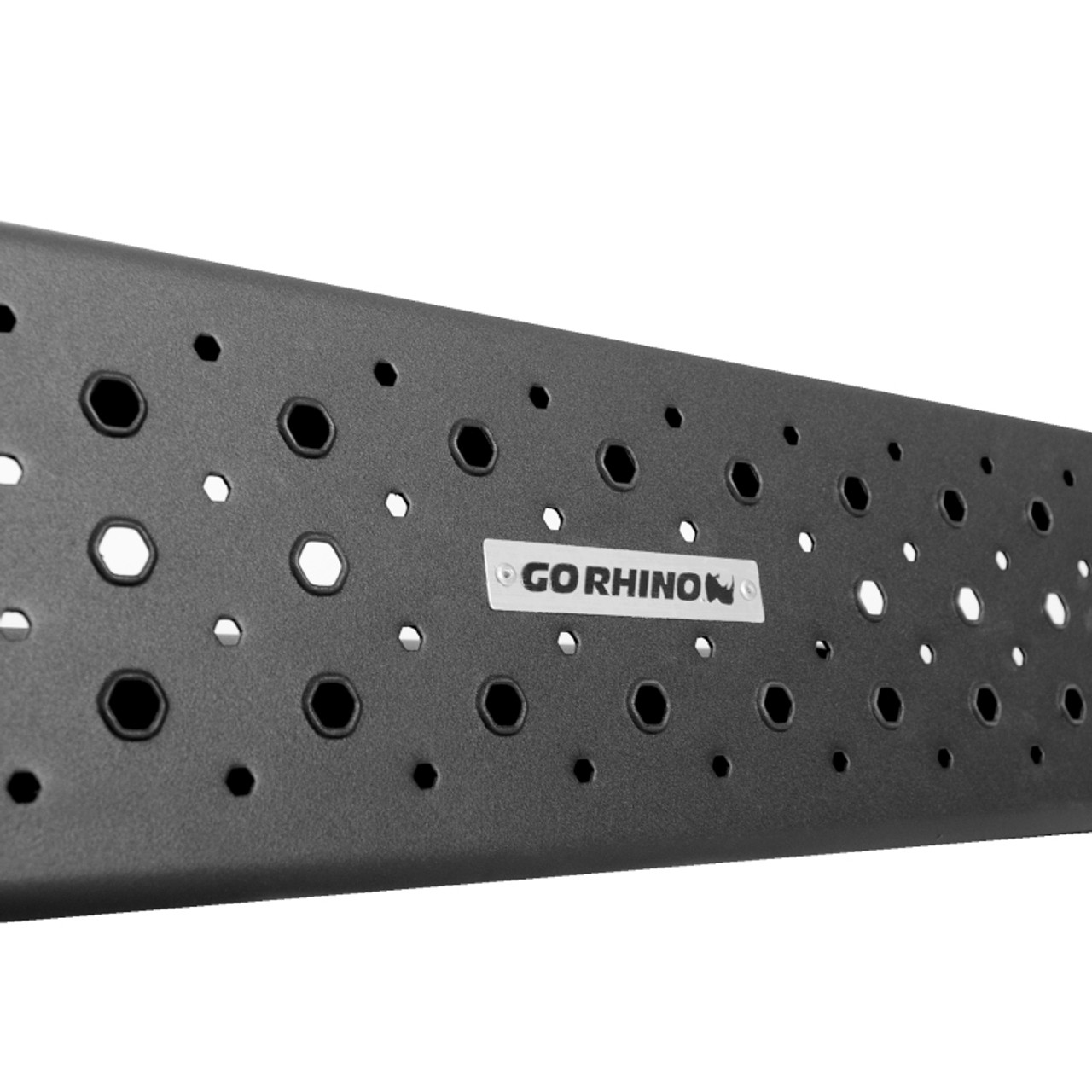 Go Rhino 2022 Toyota Tundra Crew Max 4dr HD Sidesteps Complete Kit w/SideSteps + Brkts - Tex. Blk - 6863443587T