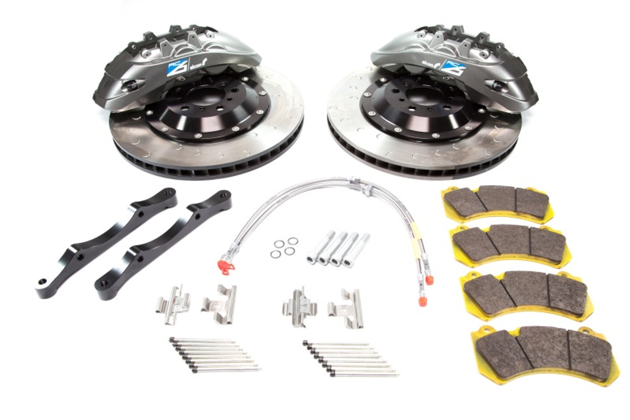 Alcon 2015+ BMW M3 F80 400x34mm 6 Piston Front Brake Upgrade Kit - Grey - BKF7059Y08