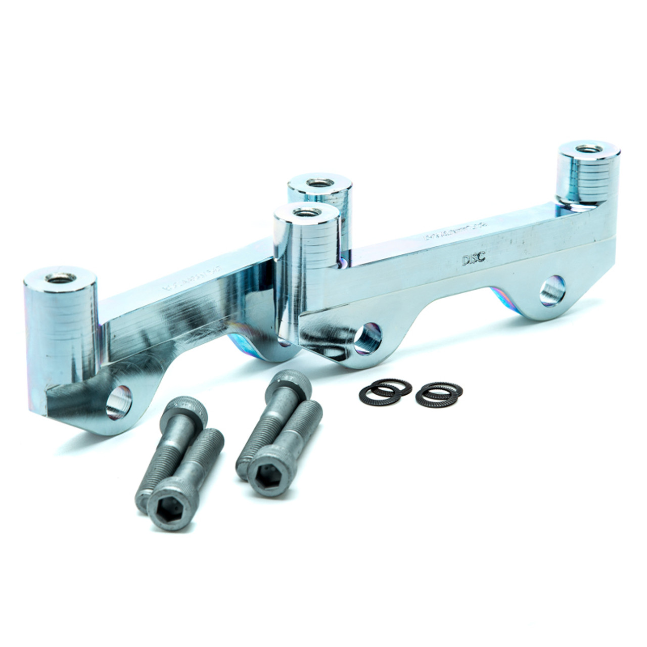 Alcon 2007+ Jeep JK w/ 6x5.5in Hub 355x22mm Rotor 4-Piston Calipers Rear Brake Upgrade Kit - Red - BKR5059D17
