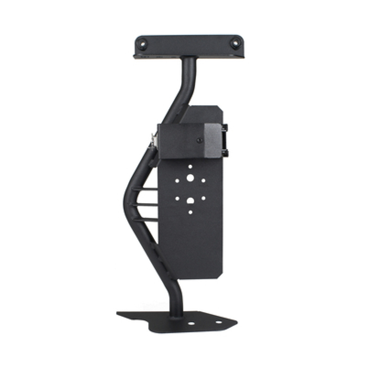 Go Rhino 18-24 Jeep Wrangler JL/JLU/JT Front Fender Jack Mount for Hi-Lift Jack - Tex. Blk - 701011T