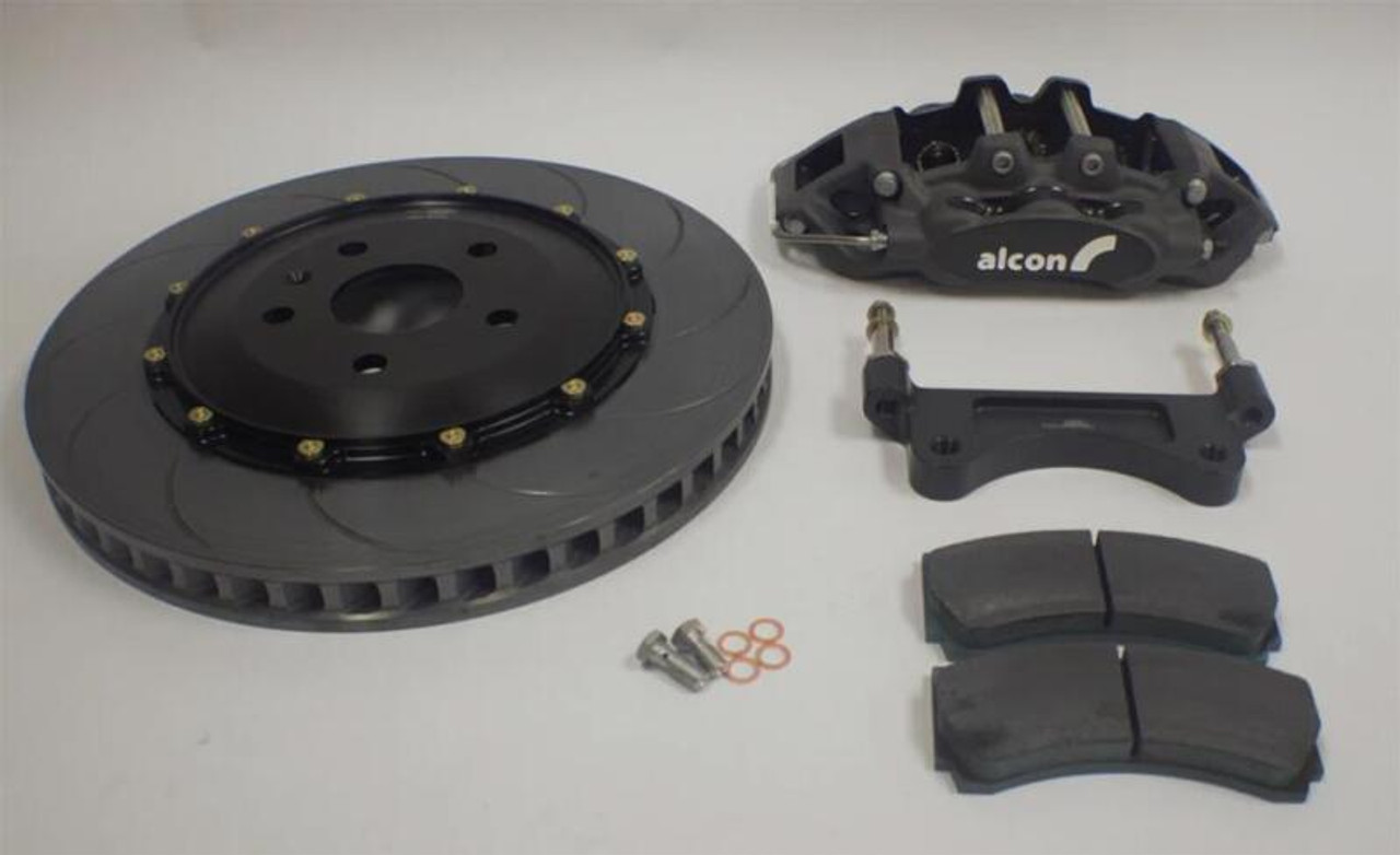 Alcon Chevrolet Corvette C8 (Aftermarket Wheels) 6 Piston 380x36mm Front Street Kit - Anodized - BRK.200520