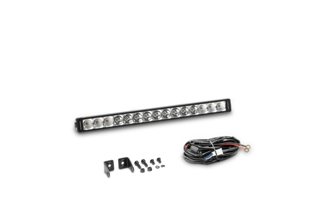 Go Rhino Xplor Bright Series Sgl Row LED Light Bar (Side/Track Mount) 20.5in. - Blk - 750152013CSS