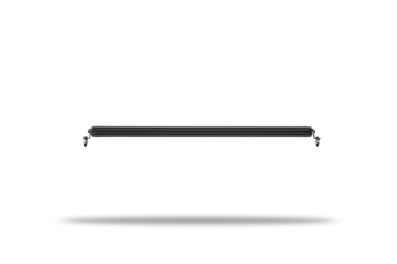 Go Rhino Xplor Blackout Series Sgl Row LED Light Bar (Side/Track Mount) 31.5in. - Blk - 751653201CSS