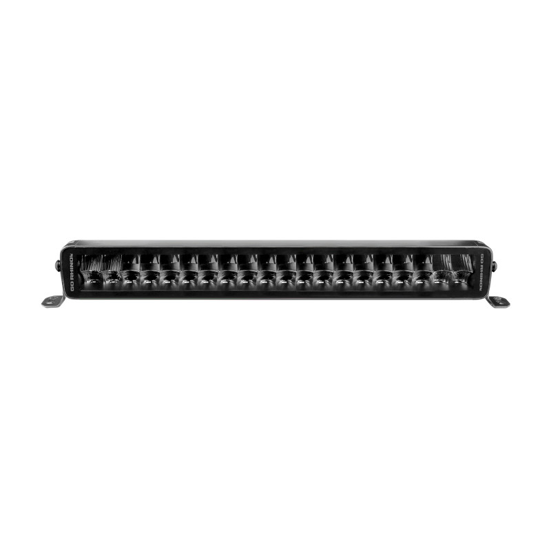 Go Rhino Xplor Blackout Series Dbl Row LED Light Bar (Side/Track Mount) 21.5in. - Blk - 752002111CDS