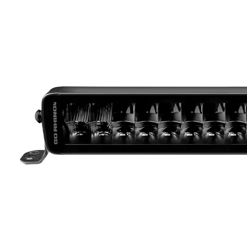Go Rhino Xplor Blackout Series Dbl Row LED Light Bar (Side/Track Mount) 21.5in. - Blk - 752002111CDS