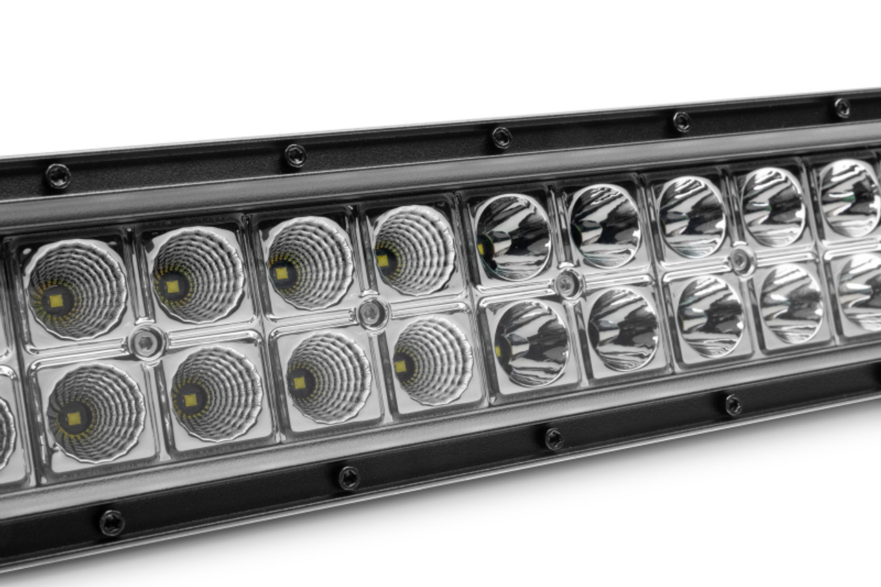 Go Rhino Xplor Bright Series Dbl Row LED Light Bar (Side/Track Mount) 50in. - Blk - 752885013CDS