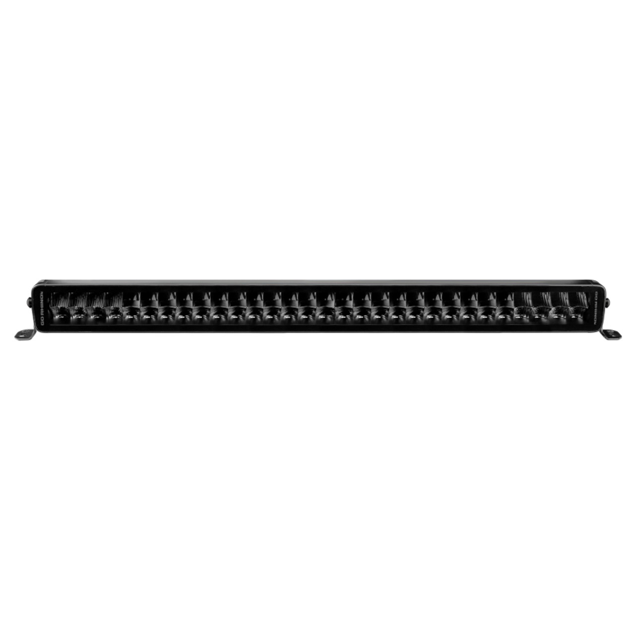 Go Rhino Xplor Blackout Series Dbl Row LED Light Bar (Side/Track Mount) 32in. - Blk - 753003011CDS