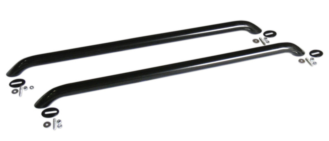 Go Rhino Bed Rails - 47 1/2in Long - w/o Base Plates - Black - 8048UB