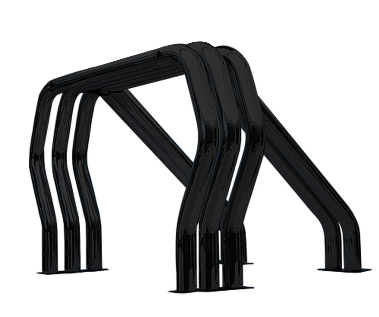 Go Rhino 04-14 Ford F-150 RHINO! Bed Bar Complete Kit w/Main Bar + Kickers - 9809560TDB