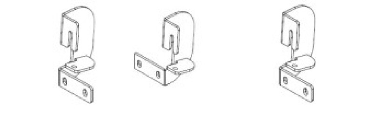 Go Rhino 07-10 Chevrolet Silverado 2500HD/3500HD Brackets for Dominator Extreme SideSteps - D64052TK