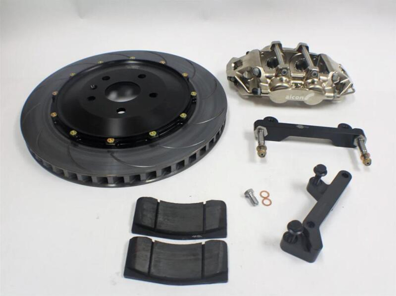 Alcon Pro-System Chevrolet Corvette C8 (OEM & Aftermarket Wheels) Brake Kit - Rear - BRK.200555.H163