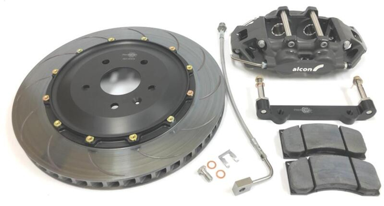 Alcon BMW F8X 4 Piston 355x28mm Rear Race Kit - Anodized - BRK.200557