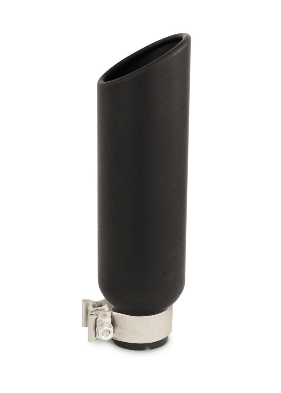 Go Rhino Exhaust Tip - Black - ID 2 1/2in x L 14in x OD 4in - GRT25414B