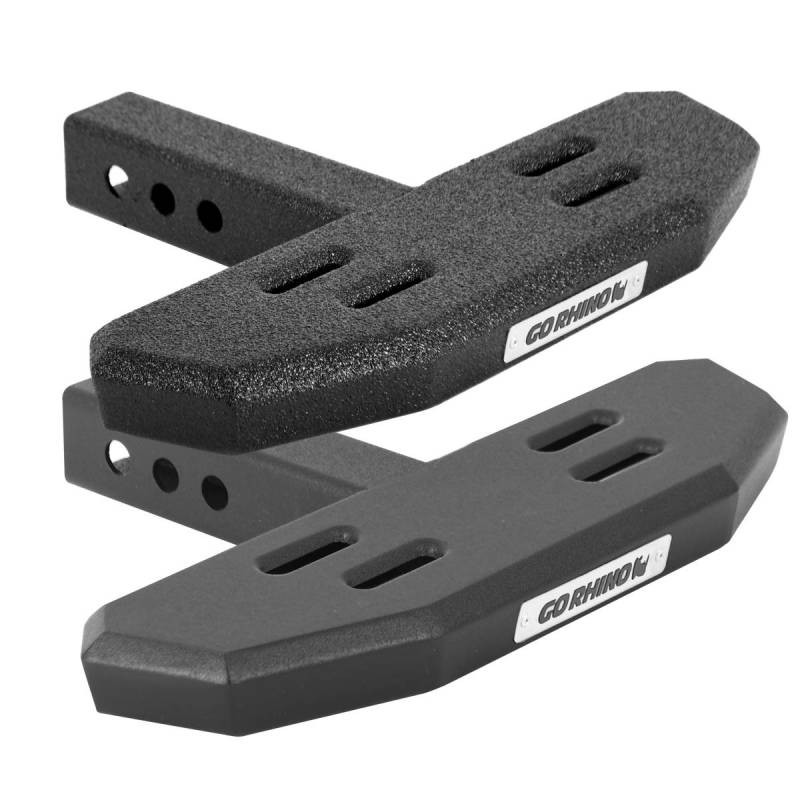 Go Rhino RB30 Slim Hitch Step - 17in. Long / Universal (Fits 2in. Receivers) - Tex. Blk - RB630SPC