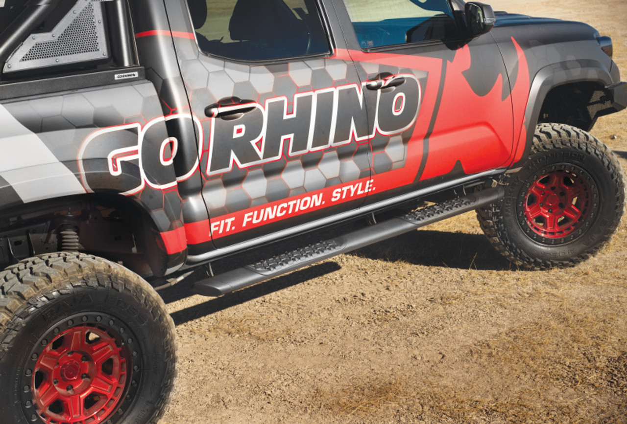 Go Rhino 24-25 Lexus GX550 V-Series V3 Aluminum Side Steps & Mounting Brackets Kit - V3444568T