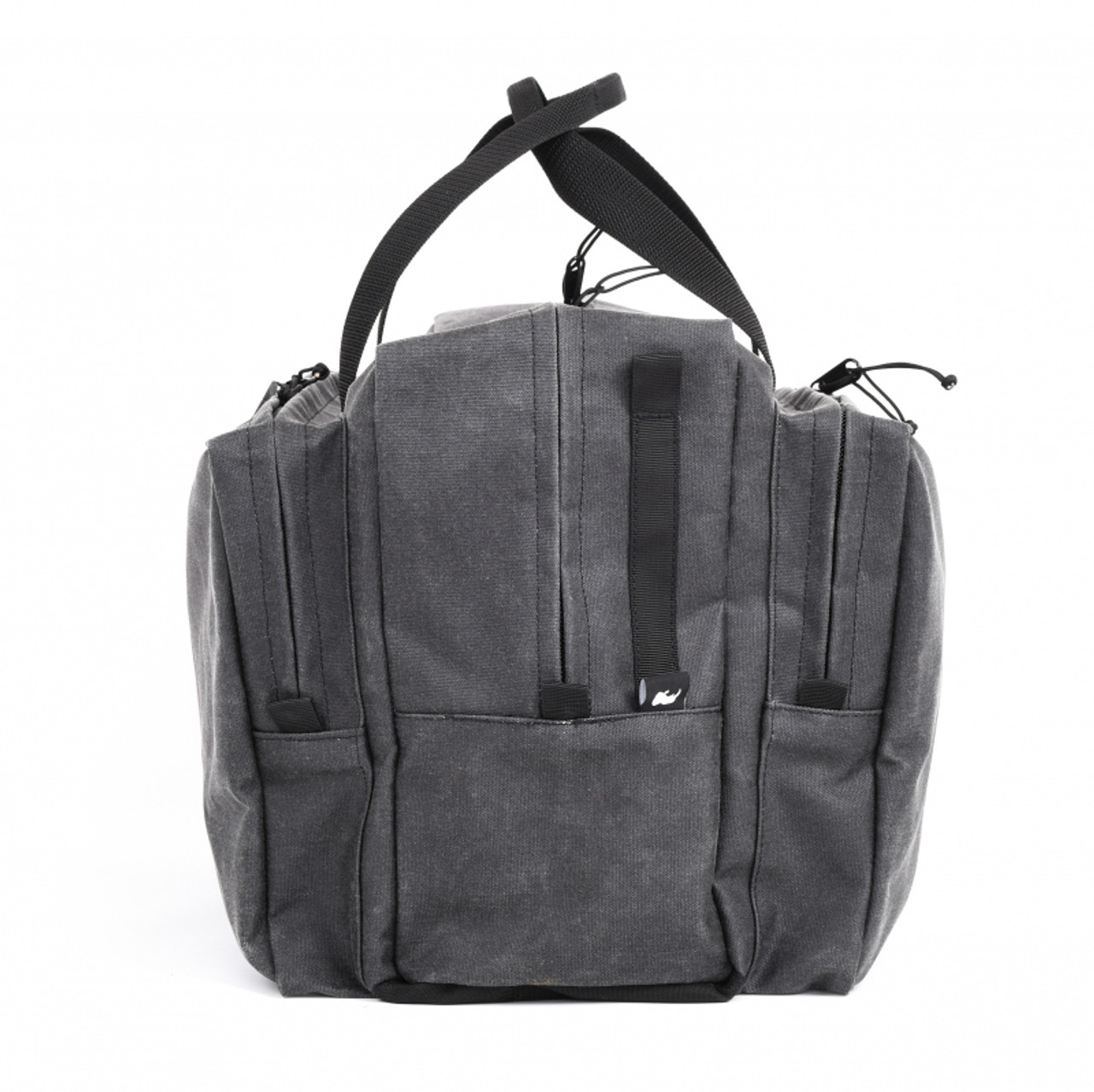 Go Rhino XVenture Gear Bag - Large (13x14x22in. Closed) 12oz Waxed Canvas - Black - XG1080-01