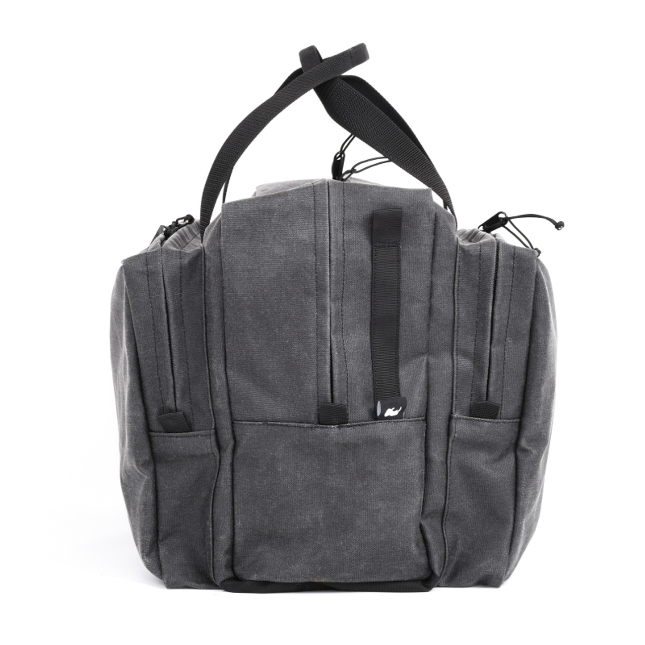 Go Rhino XVenture Gear Bag - Large (13x14x22in. Closed) 12oz Waxed Canvas - Black - XG1080-01
