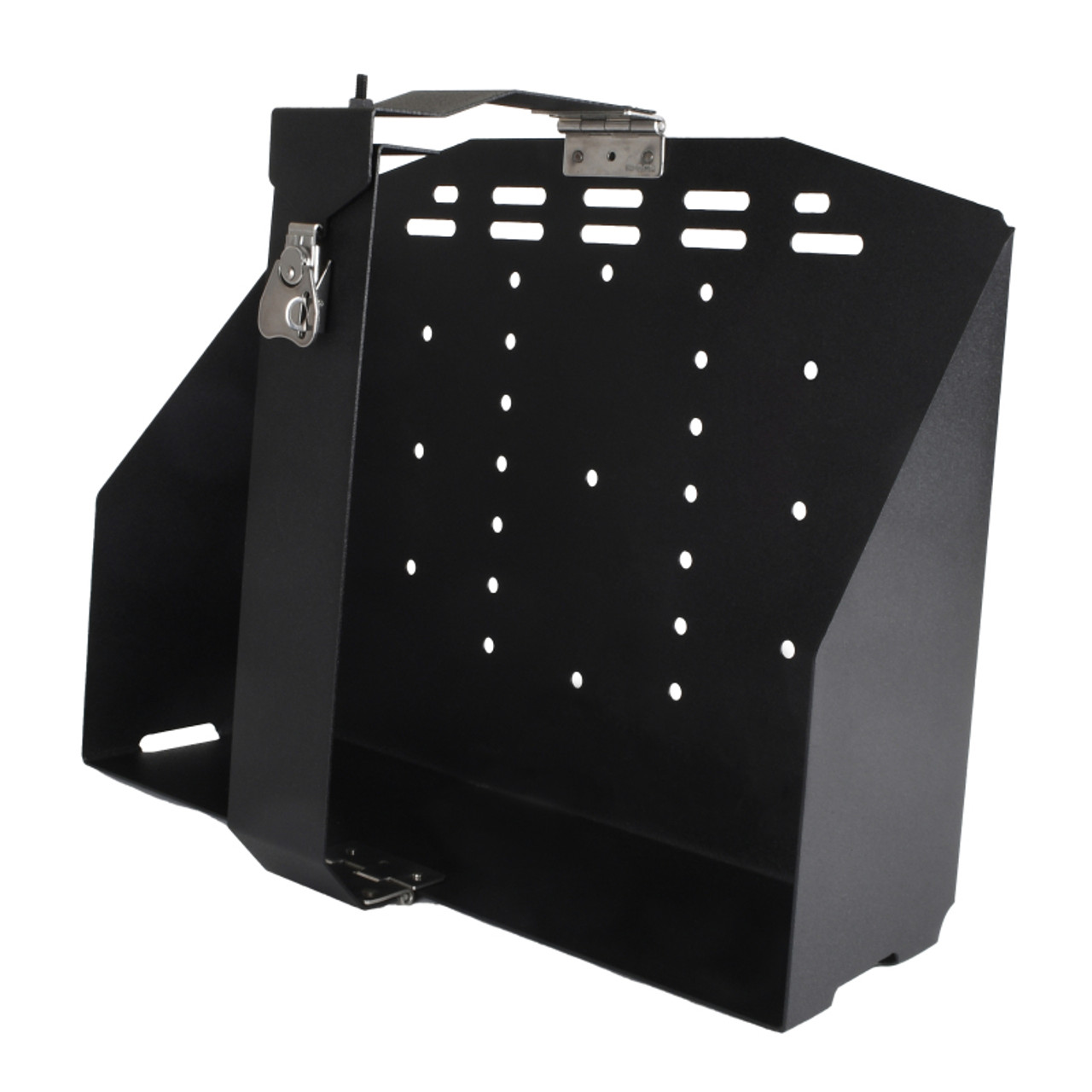 Go Rhino XVenture Gear Hard Case Mount Medium 18in. (Mount ONLY for XRS/SRM Racks) - Tex. Blk - XG181407M