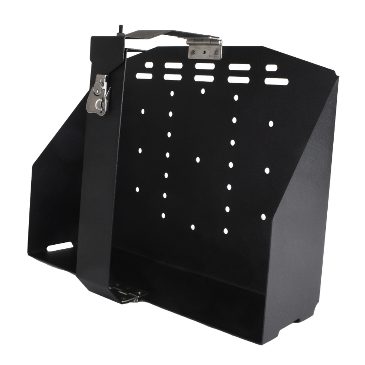 Go Rhino XVenture Gear Hard Case Mount Medium 18in. (Mount ONLY for XRS/SRM Racks) - Tex. Blk - XG181407M