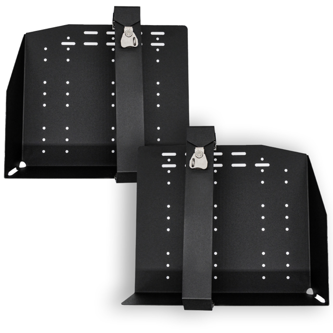 Go Rhino XVenture Gear Hard Case Mount Long 44in. (Mount ONLY for XRS/SRM Racks) - Tex. Blk - XG451607M
