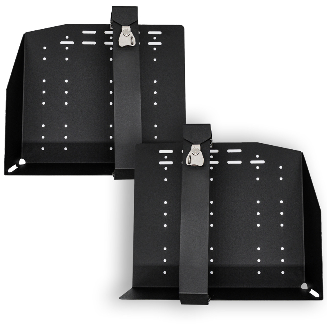 Go Rhino XVenture Gear Hard Case Mount Long 44in. (Mount ONLY for XRS/SRM Racks) - Tex. Blk - XG451607M