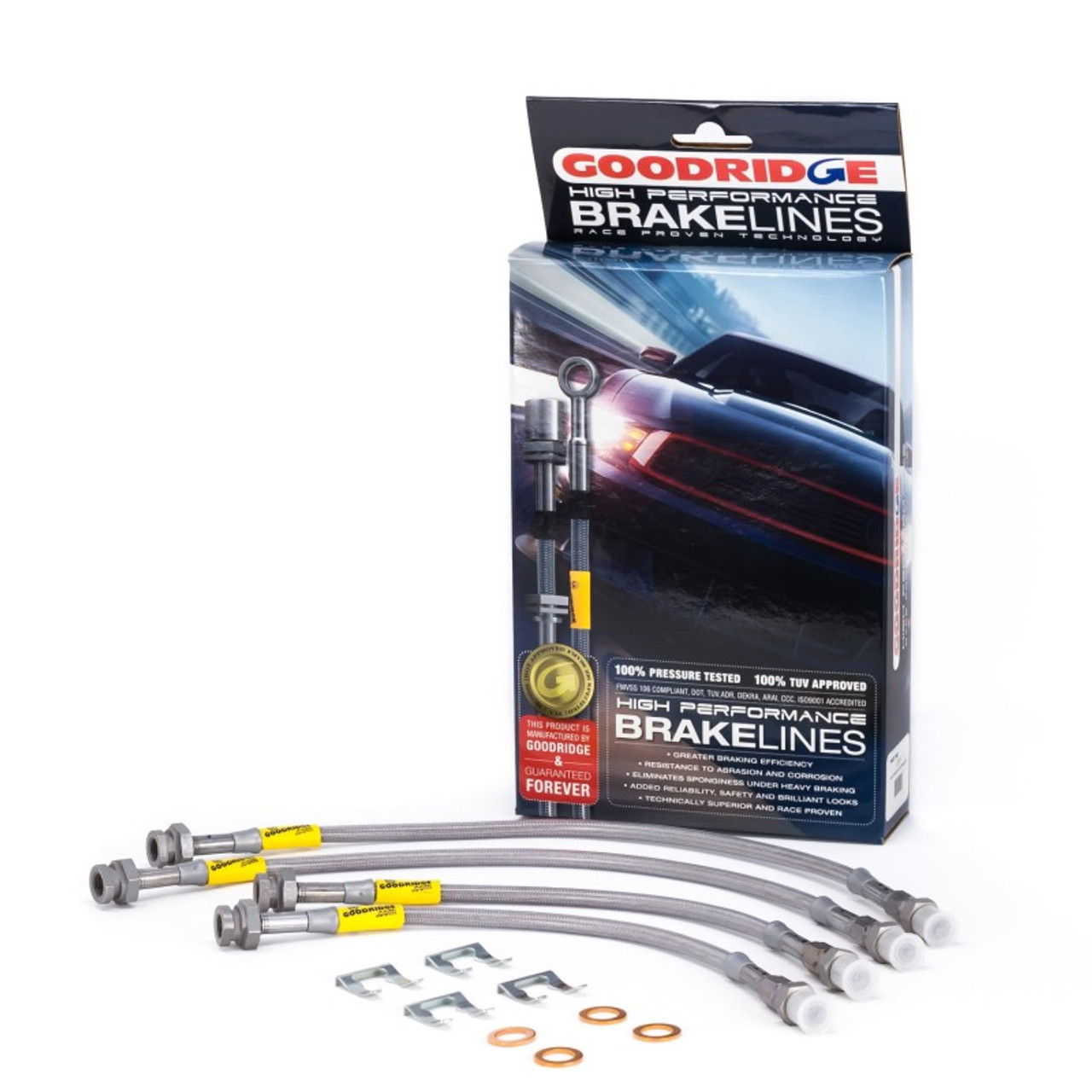 Goodridge 63-82 Corvette Brake Lines - 12201