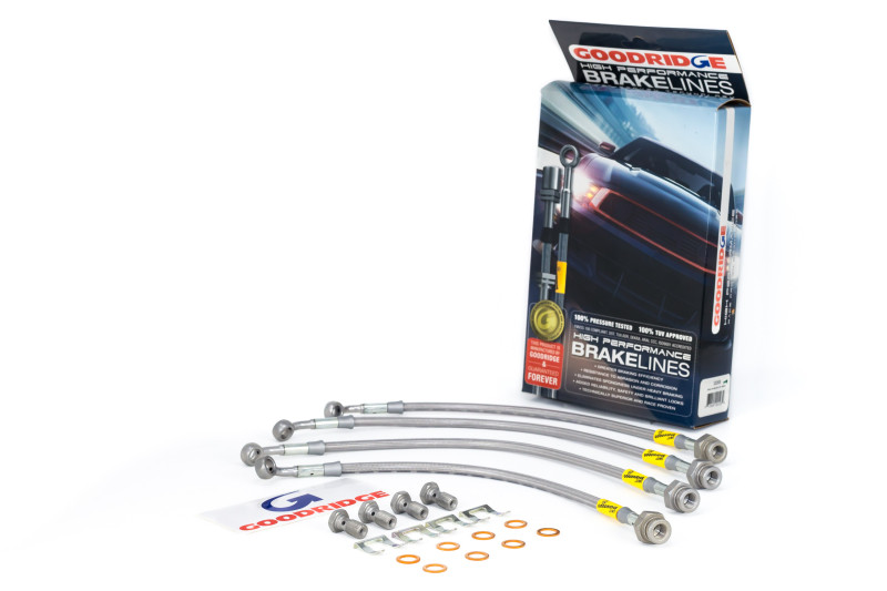 Goodridge 88-92 Corvette Brake Lines (All Models) - 12203