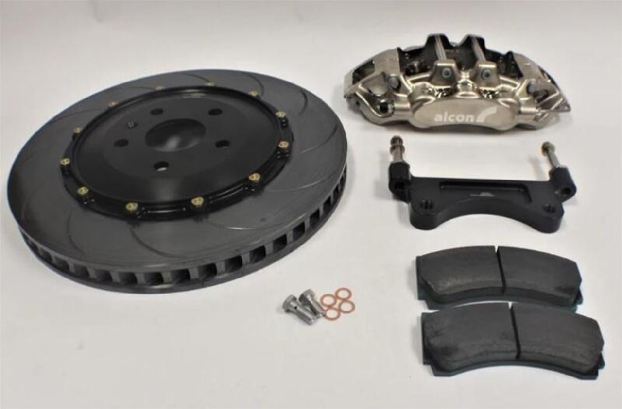 Alcon Chevy C6 Front: 6 Piston 355x32mm/Rear: 4 Piston 345x32mm Street Kit - Fr & Rr - Nickle Plated - BRK.200580