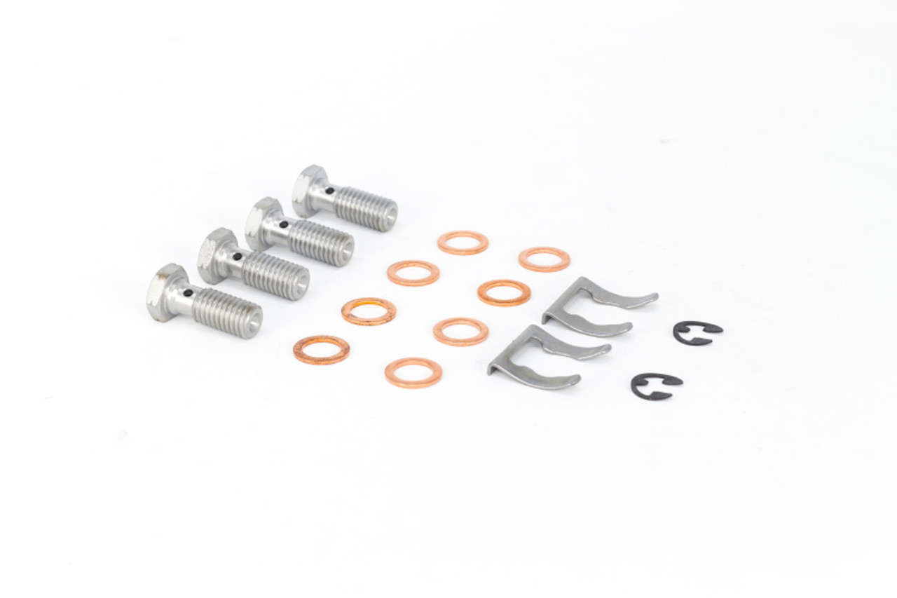 Goodridge 15-17 Ford Mustang GT Stainless Steel Brake Line Kit - 12366